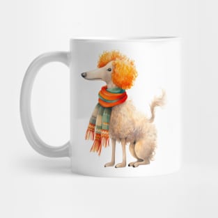 Winter dog Mug